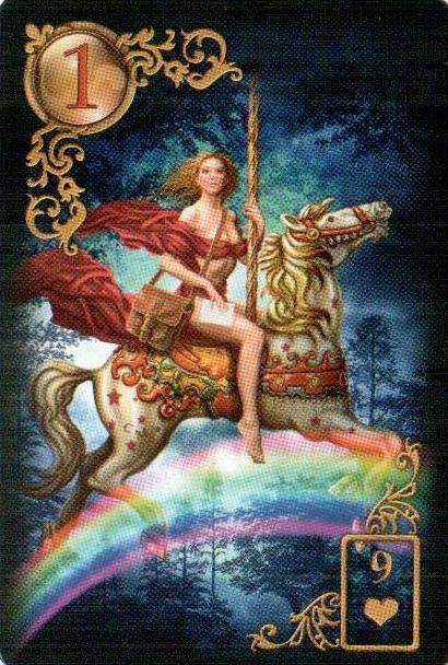 1-Всадник-Карты Ленорман